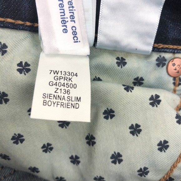 NWT Lucky Brand Sienna Slim Boyfriend Jeans 24 - Picture 8 of 8